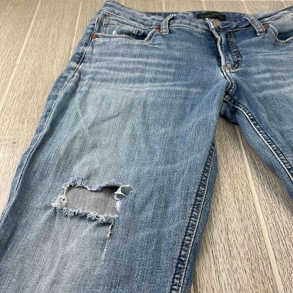 Silver Jeans Co. Women's Suki Mid-rise Straight Leg Jeans Indigo Blue W29/L30 - Picture 6 of 13